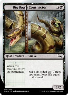 Big Boa Constrictor 051/216 Unstable Singles