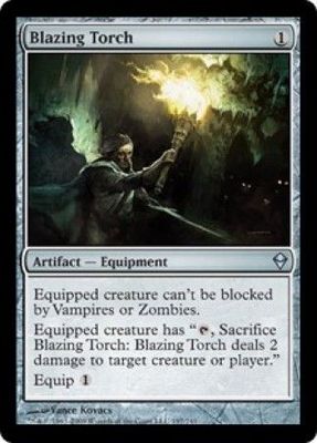 Blazing Torch 197/249 - Zendikar Singles (Español)