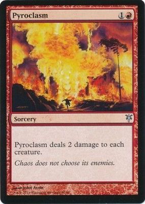 Pyroclasm Duel Decks Sorin vs. Tibalt Singles