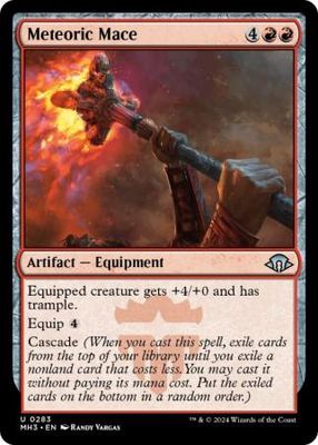 Meteoric Mace 283 Modern Horizons 3 Singles