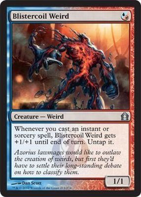 Blistercoil Weird 211/274 - Return to Ravnica Singles