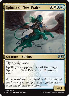 Sphinx of New Prahv 208/259 - Ravnica Allegiance Singles (Español)