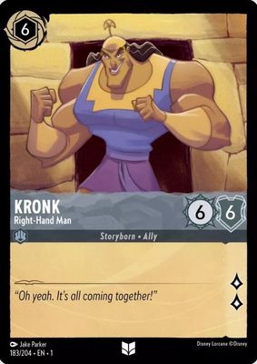 Kronk - Right-Hand Man - The First Chapter (1) The First Chapter
