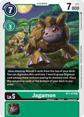 Jagamon - Release Special Booster 1.0 (BT01-03A) Release Special Booster 1.0