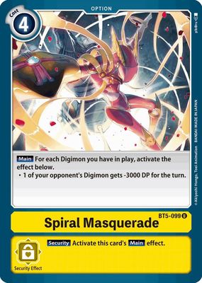 Spiral Masquerade - Battle of Omni (BT05) Battle of Omni
