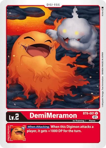DemiMeramon - Double Diamond (BT06) Double Diamond