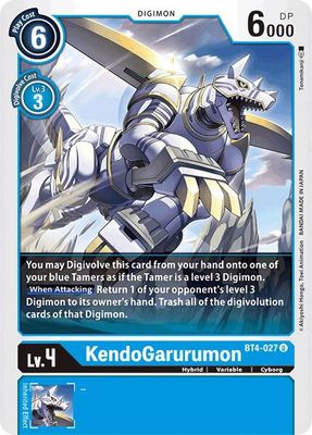 KendoGarurumon - Great Legend (BT04) Great Legend