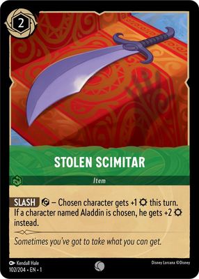 Stolen Scimitar - The First Chapter (1) The First Chapter