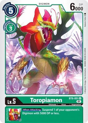 Toropiamon - Double Diamond (BT06) Double Diamond