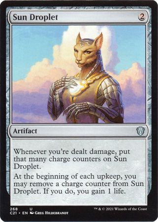 Sun Droplet 268 - Commander 2021 Singles