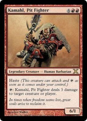 Kamahl, Pit Fighter MTG 10th Edition Singles