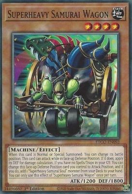 Superheavy Samurai Wagon - ETCO-EN092 - Common 1st Edition Eternity Code 1st Edition Singles