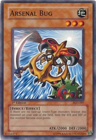 Arsenal Bug - PGD-007 - Common 1st Edition Pharaonic Guardian [PGD] 1st Edition Singles