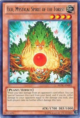Eco, Mystical Spirit of the Forest - REDU-EN091 - Rare Unlimited Return of the Duelist Unlimited Singles