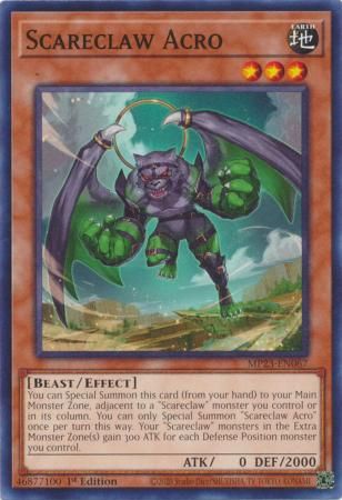 Scareclaw Acro - MP23-EN067 - Common 1st Edition Mega Tin 2023 Dueling Heroes Singles