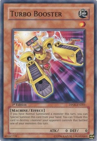 Turbo Booster - DP08-EN003 - Common 1st Edition Duelist Pack: Yusei [DP08] 1st Edition Singles