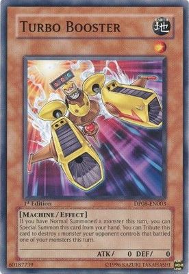 Turbo Booster - DP08-EN003 - Common 1st Edition Duelist Pack: Yusei [DP08] 1st Edition Singles