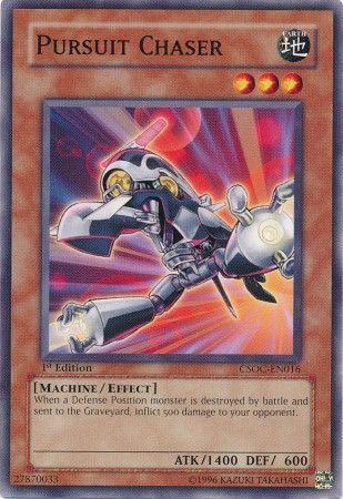 Pursuit Chaser - CSOC-EN016 - Common 1st Edition Crossroads of Chaos [CSOC] 1st Edition Singles