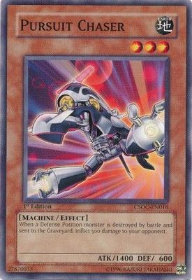 Pursuit Chaser - CSOC-EN016 - Common 1st Edition Crossroads of Chaos [CSOC] 1st Edition Singles
