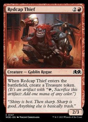 Redcap Thief 0147 - Wilds of Eldraine Singles (Español)
