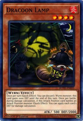 Dracoon Lamp - ROTD-EN035 - Common 1st Edition Rise of the Duelist [ROTD] 1st Edition Singles