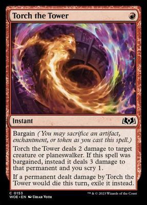 Torch the Tower 0153 - Wilds of Eldraine Singles (Español)