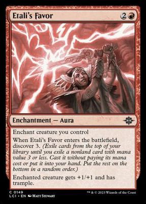 Etali&#39;s Favor 0149 - The Lost Caverns of Ixalan Singles (Español)