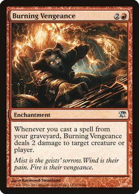 Burning Vengeance Innistrad Singles (Español)
