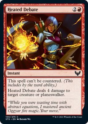 Heated Debate 106/275 Strixhaven: School of Mages Singles