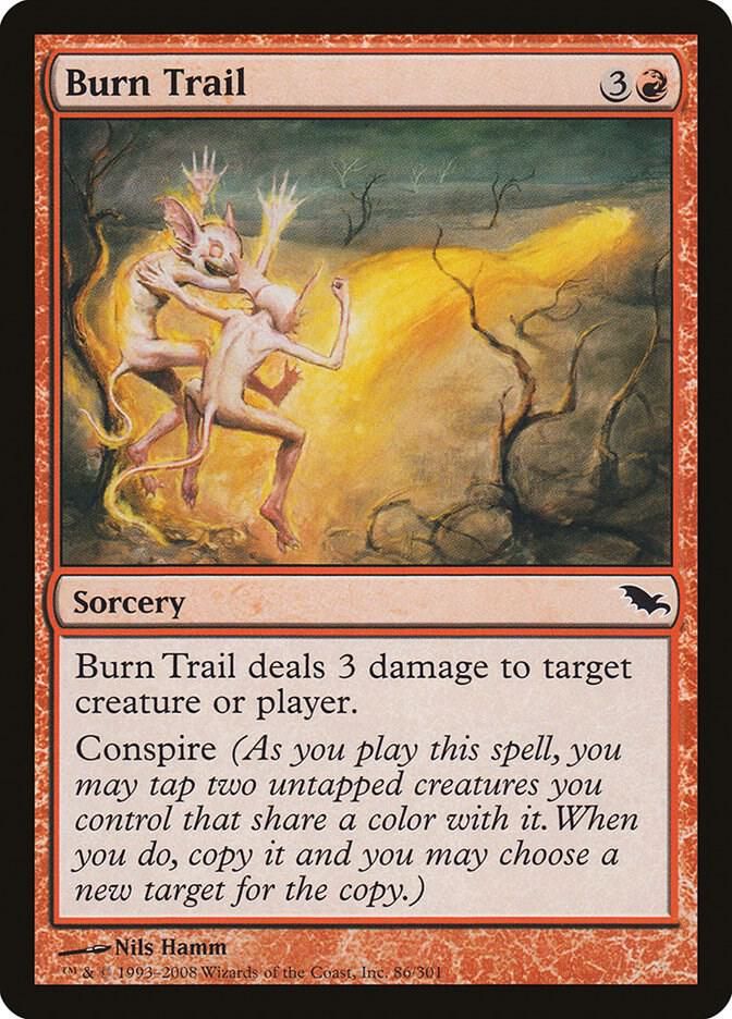 Burn Trail Shadowmoor Singles (Español)