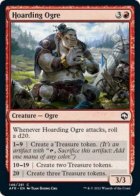 Hoarding Ogre 146/281 - Adventures in the Forgotten Realms Singles (Español)