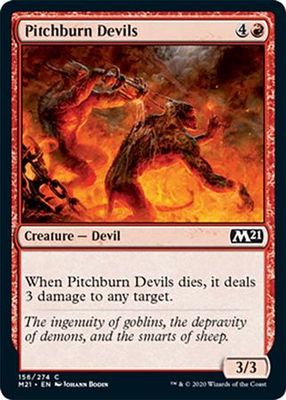 Pitchburn Devils 156/274 - Magic 2021 (M21) Singles