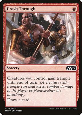 Crash Through - Core Set 2019 (M19) (Español)