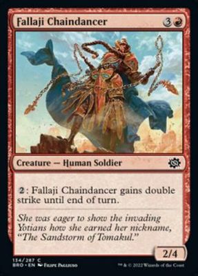 Fallaji Chaindancer 134/287 - The Brothers&#39; War Singles (Español)