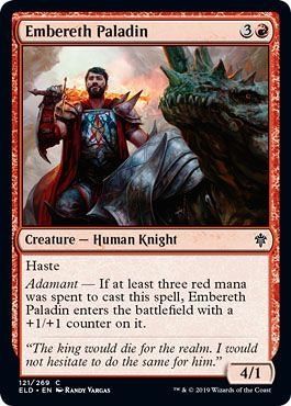 Embereth Paladin 121/269 - Throne of Eldraine Singles