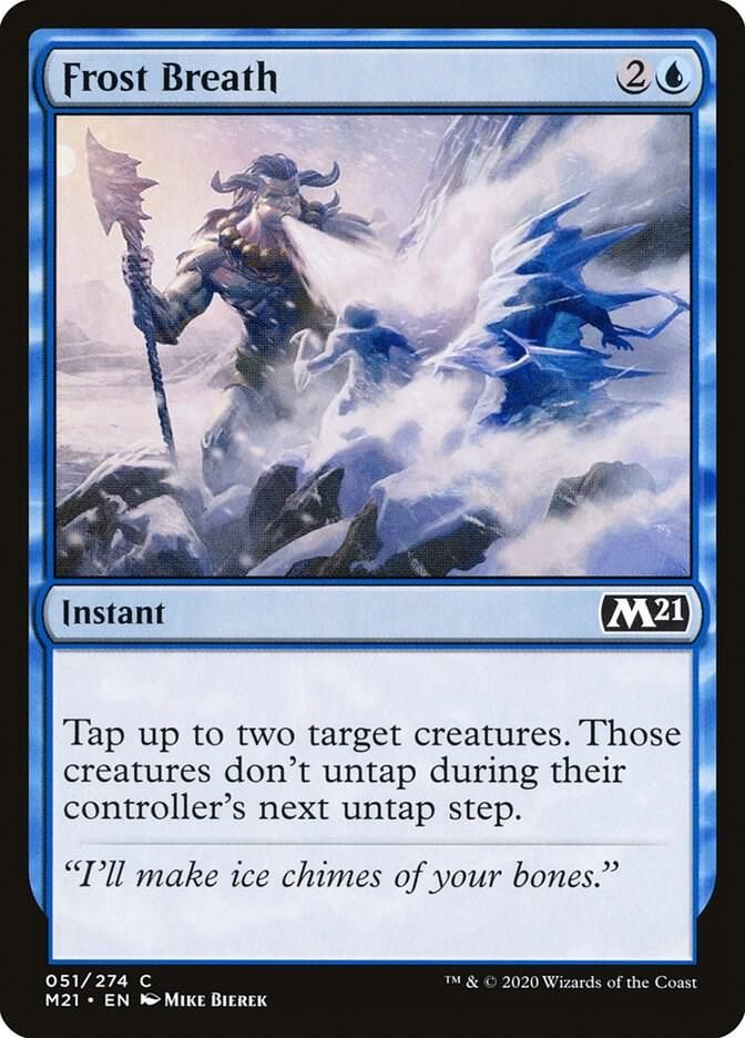 Frost Breath 051/274 - Magic 2021 (M21) Singles