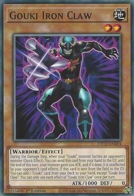 Gouki Iron Claw - ETCO-EN004 - Common 1st Edition Eternity Code 1st Edition Singles (espanol)