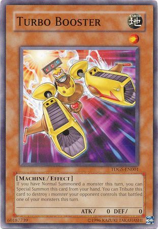 Turbo Booster - TDGS-EN001 - Common Unlimited The Duelist Genesis [TDGS] Unlimited Singles
