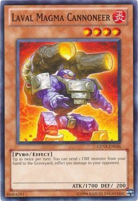 Laval Magma Cannoneer - GENF-EN026 - Common Unlimited Generation Force Unlimited Singles
