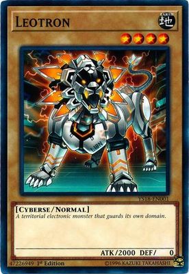 Leotron - YS18-EN001 - Common 1st Edition Starter Deck: Codebreaker Singles