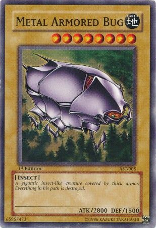 Metal Armored Bug - AST-005 - Common 1st Edition Ancient Sanctuary [AST] 1st Edition Singles