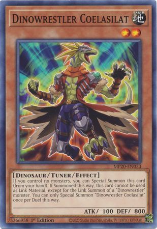 Dinowrestler Coelasilat - MP20-EN053 - Common 1st Edition 2020 Mega-Tin: Lost Memories 1st Edition Singles