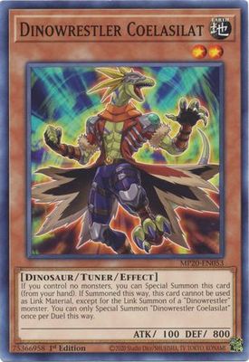 Dinowrestler Coelasilat - MP20-EN053 - Common 1st Edition 2020 Mega-Tin: Lost Memories 1st Edition Singles