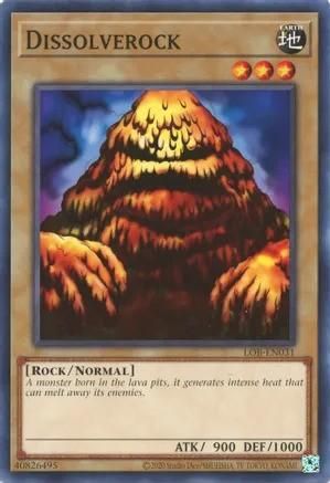 Dissolverock - LOB-EN031 - Common Unlimited (25th Reprint) Legend of Blue Eyes White Dragon 25th Anniversary (espanol)