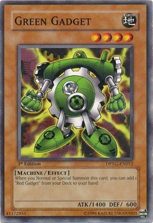 Green Gadget - DPYG-EN012 - Common 1st Edition Duelist Pack: Yugi 1st Edition Singles