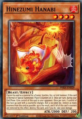 Hinezumi Hanabi - PHRA-EN029 - Common 1st Edition Phantom Rage 1st Edition Singles [PHRA] (espanol)