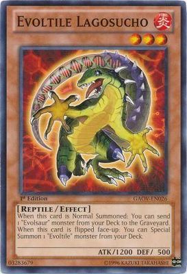Evoltile Lagosucho - GAOV-EN026 - Common 1st Edition Galactic Overlord 1st Edition Singles