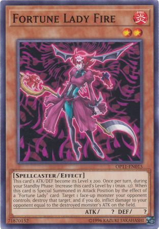 Fortune Lady Fire - OP11-EN015 - Common Unlimited OTS Tournament Pack 11 (OP11) (espanol)