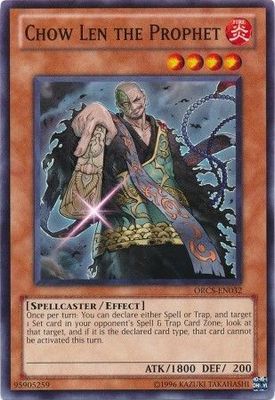Chow Len the Prophet - ORCS-EN032 - Common Unlimited Order of Chaos Unlimited Singles