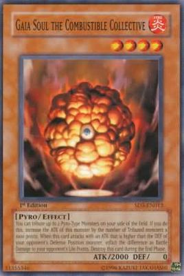 Gaia Soul The Combustible Collective - SD3-EN012 - Common 1st Edition Structure Deck: Blaze of Destruction 1st Edition Singles